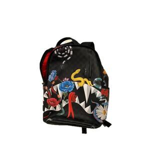 Sprayground Snake On A Bag Jardin D'Eden Backpack Black/Red
